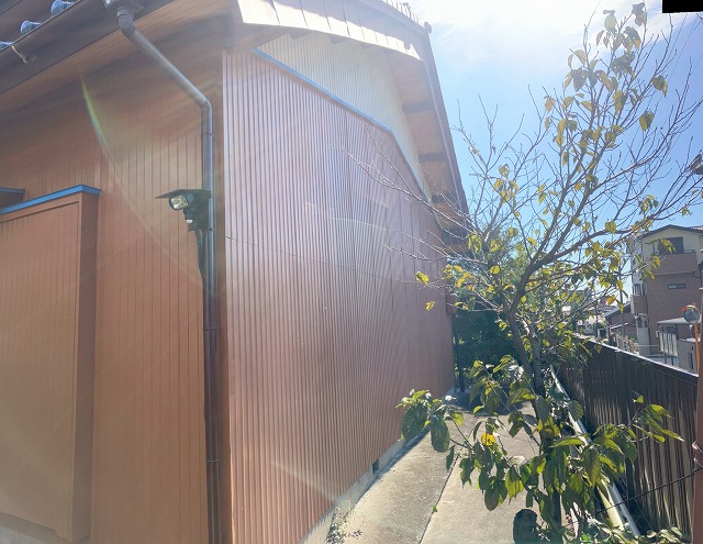 外壁周りの確認